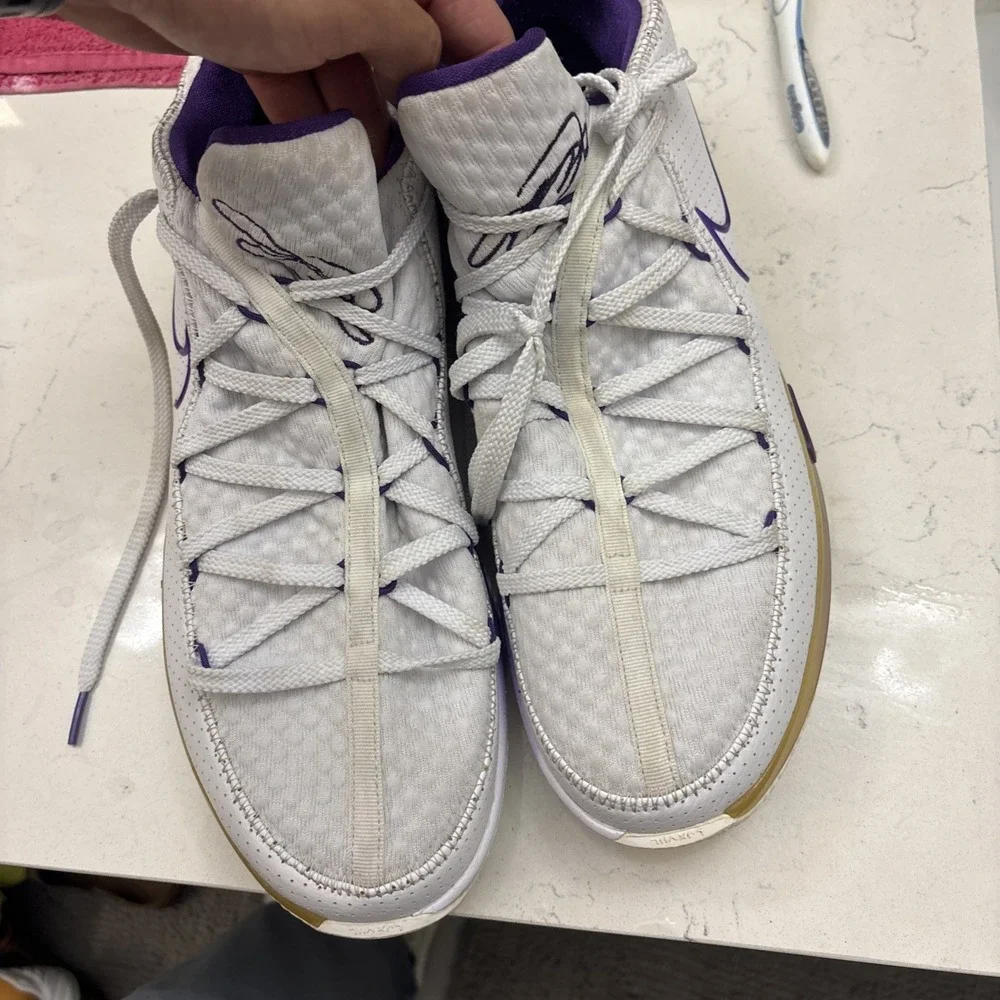 Size 15 - Nike LeBron 17 Low Lakers
